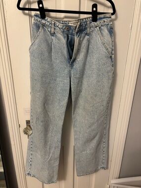 Abercrombie & Fitch Light Blue Boyfriend Jeans